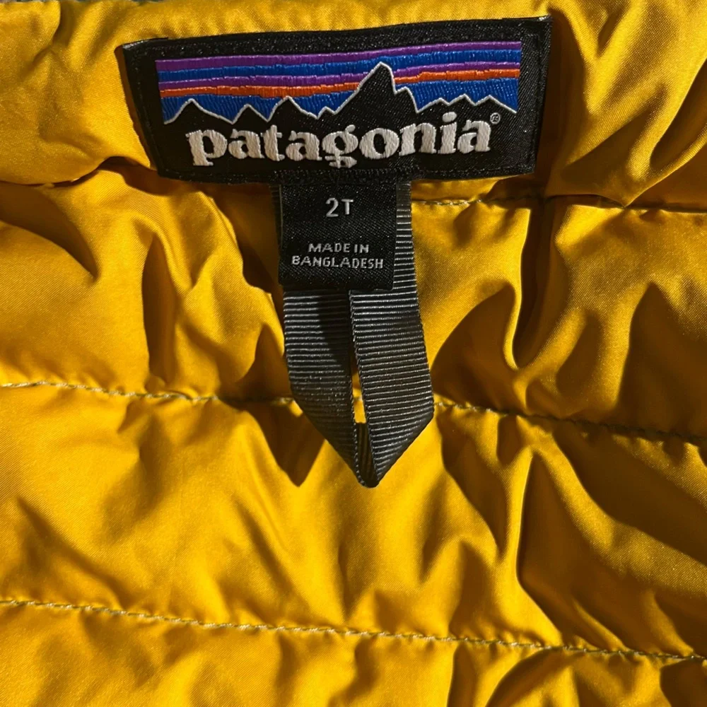 Patagonia Baby Puffer Jacket Reversible Print Insulated Coat - Picture 7 of 7